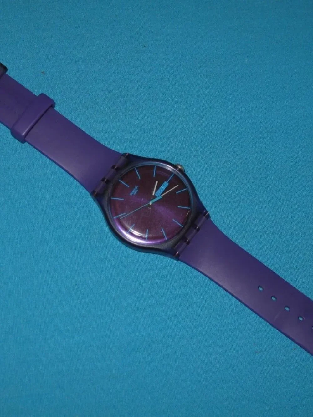 Swatch Purple Rebel Watch SUOV702